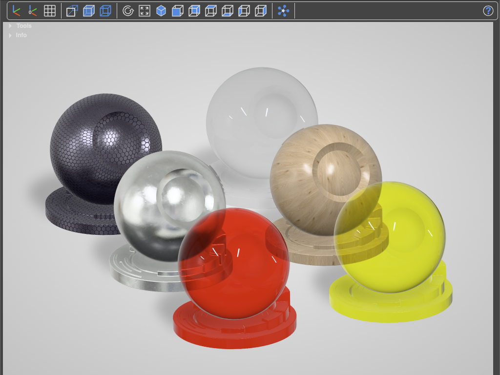 material-shader-ball-studio-dark